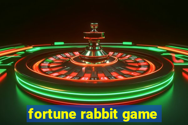 fortune rabbit game